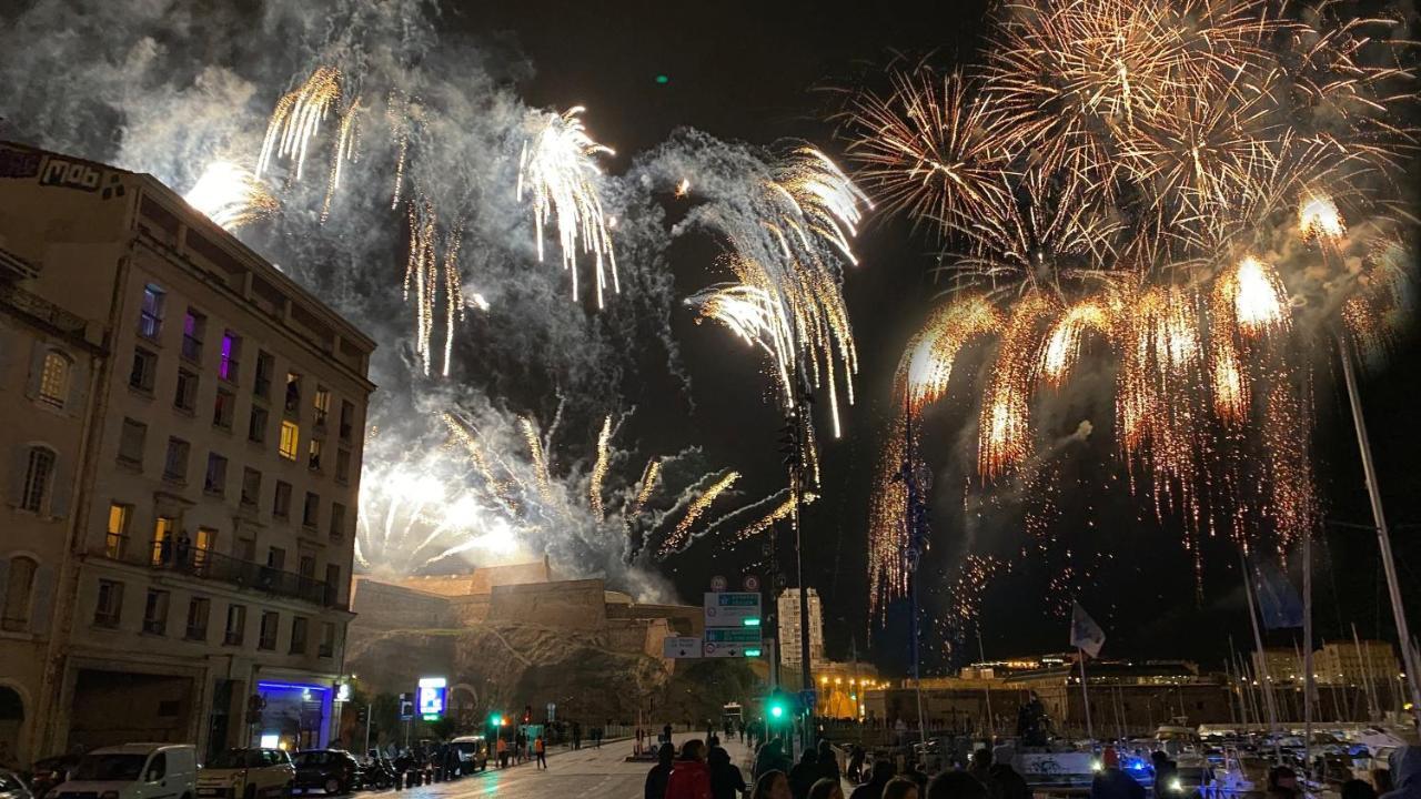 ESCALE MARSEILLAISE, Grand T2 calme, près du Vieux Port pour 2 a 4 personnes, NETTOYAGE RIGOUREUX Appartamento Marsiglia Esterno foto